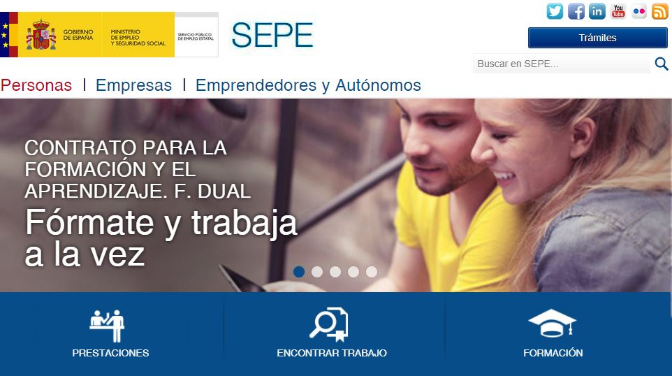 Obtener el certificado de prestaciones del SEPE