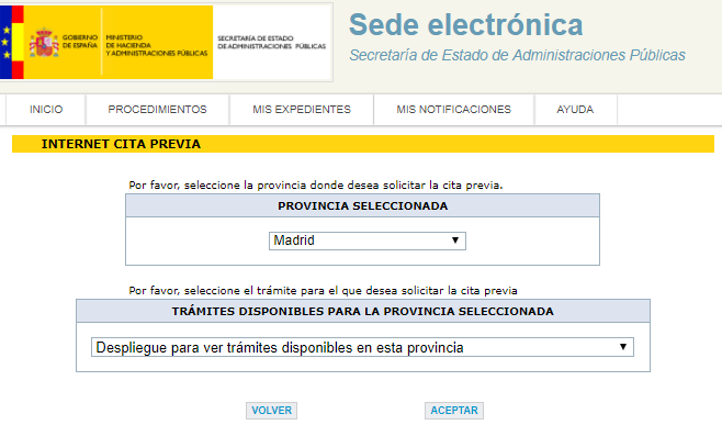 Cita previa extranjería huellas Cita previa extranjería huellas