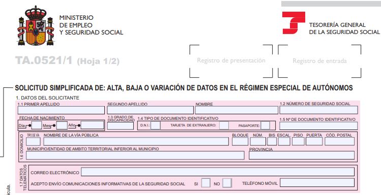 cita previa para darse de alta en autonomos