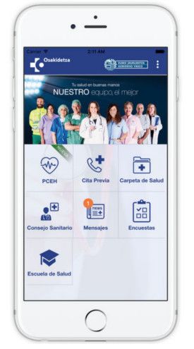 App Portal Móvil Osakidetza